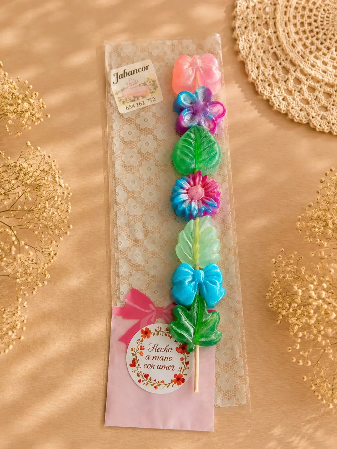Brochetas de jabón para eventos - Imagen 3