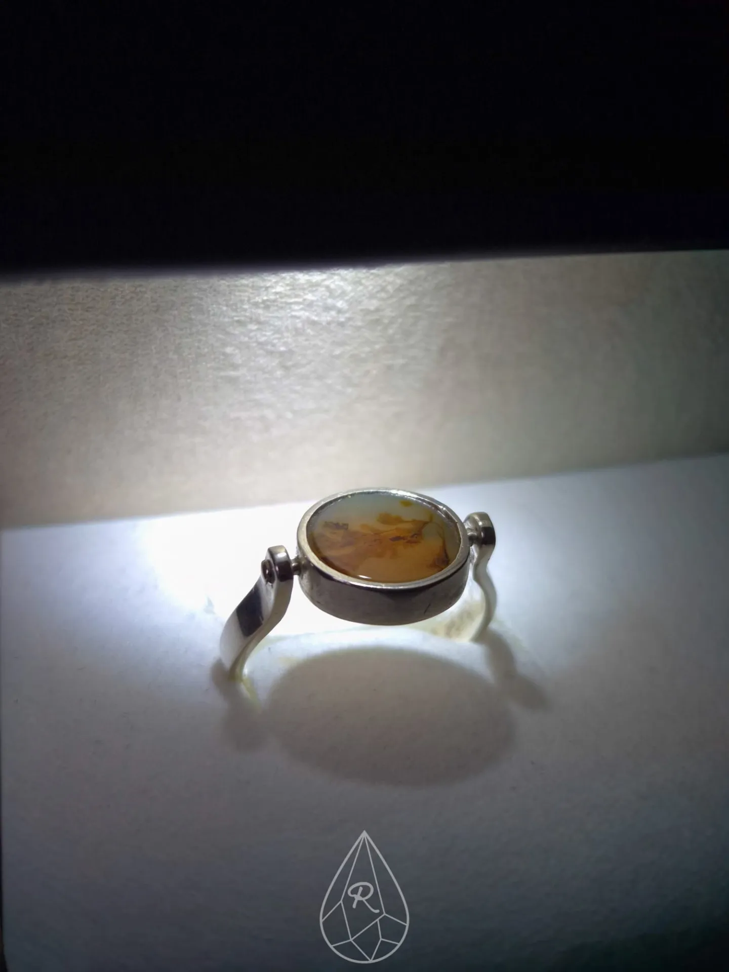 Anillo giratorio plata 925 - Imagen 2