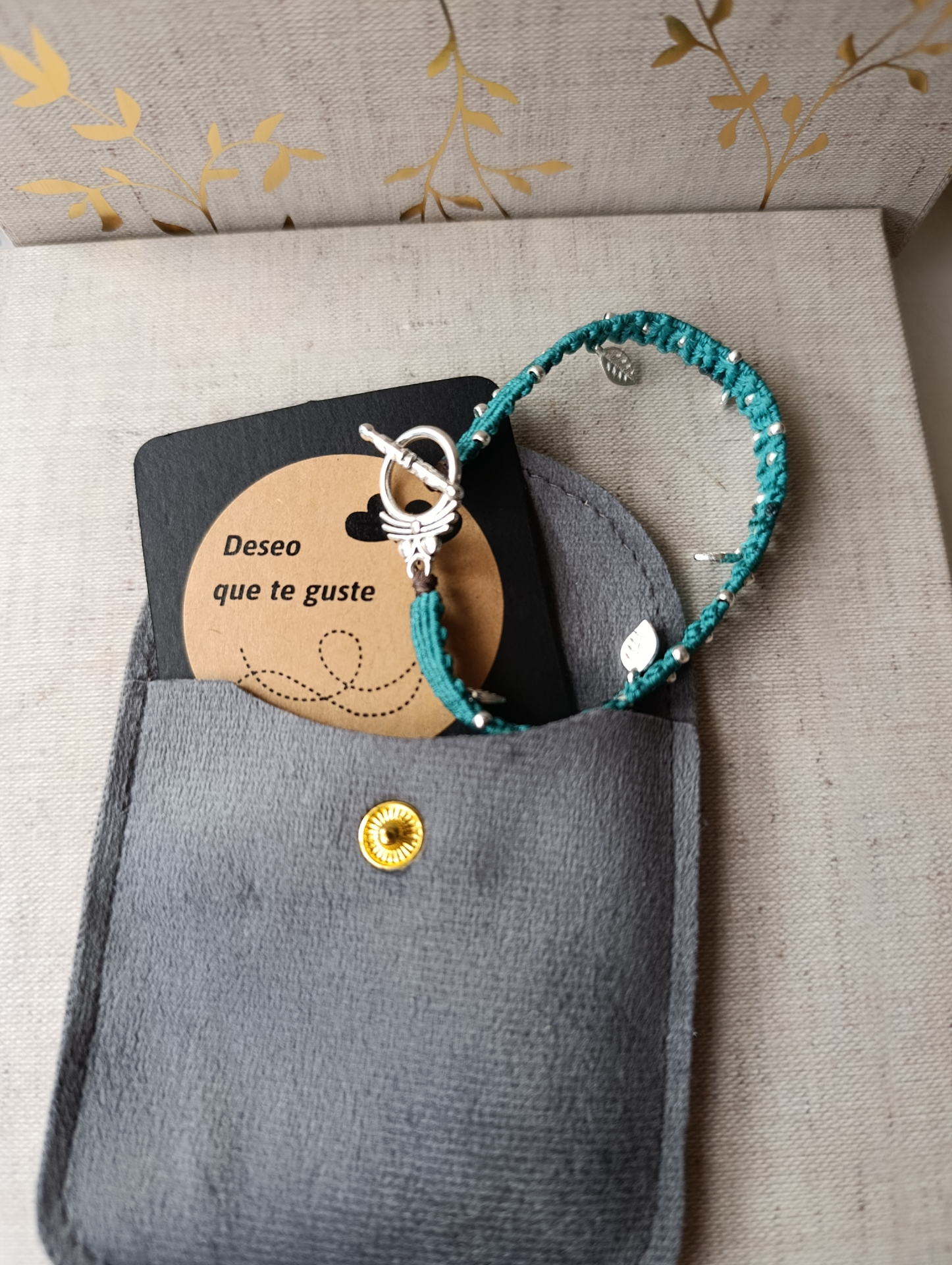 Pulsera de macramé  - Imagen 4