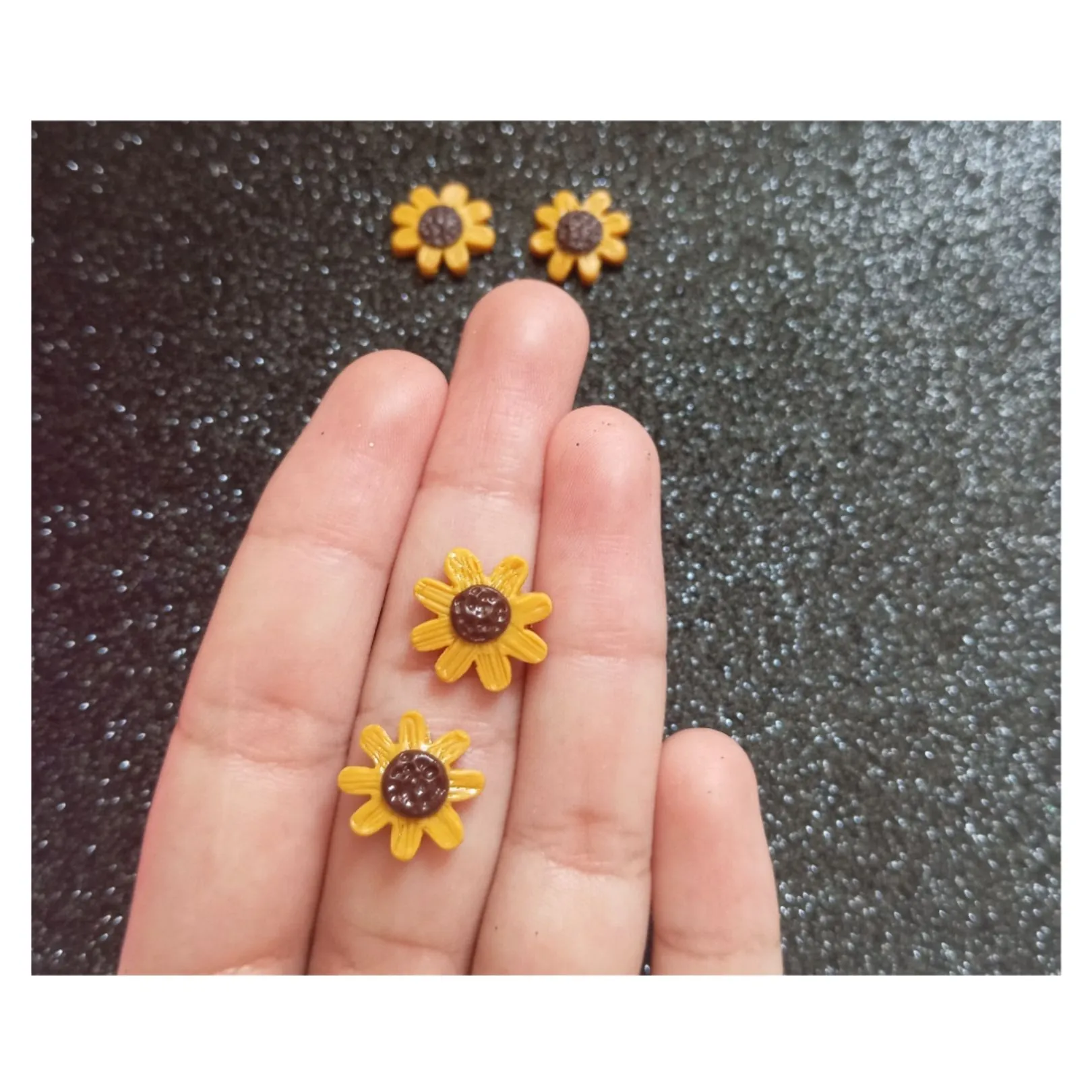 Pendientes Mini Girasoles