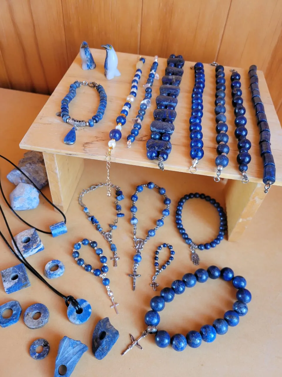 Joyas de lapislázuli