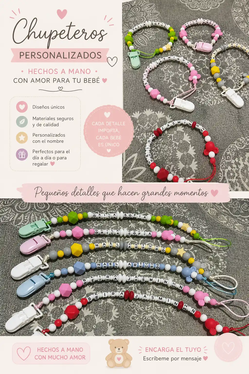 Chupeteros personalizados - Imagen 3