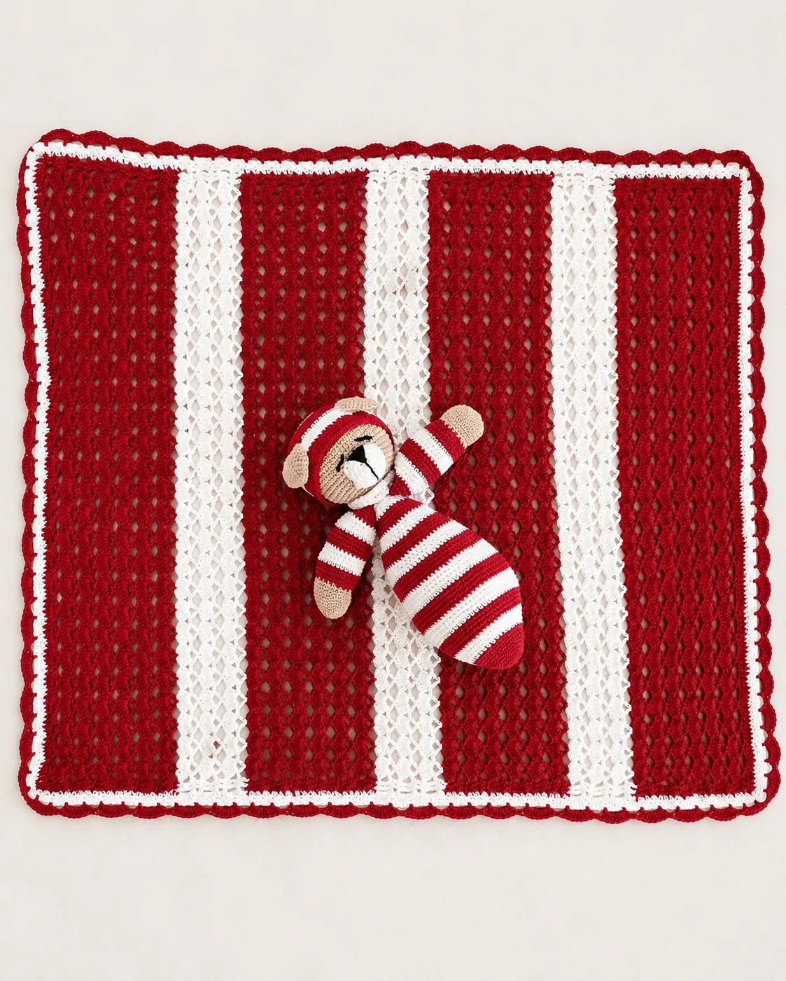 Manta para bebé con muñeco de arrullo - Imagen 3