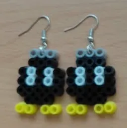 Pendientes bombas super mario