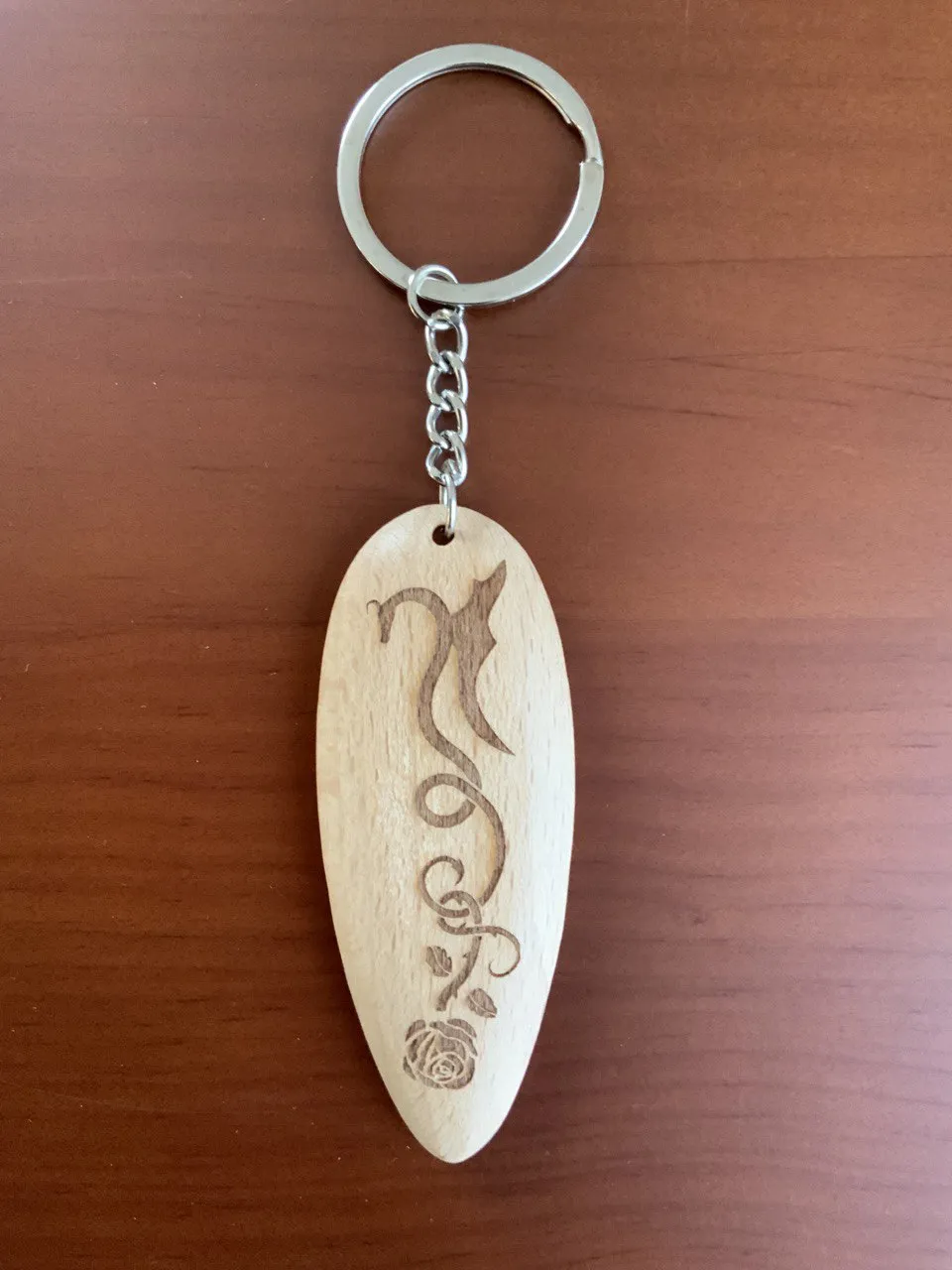 Llavero de madera