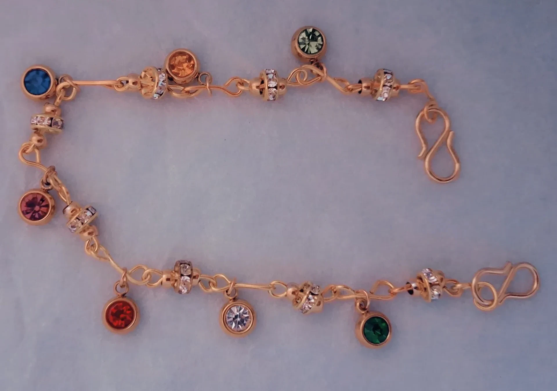 Pulsera Piedras de color